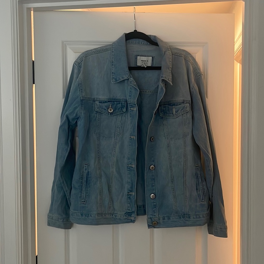 Forever 21 Jean jacket size L